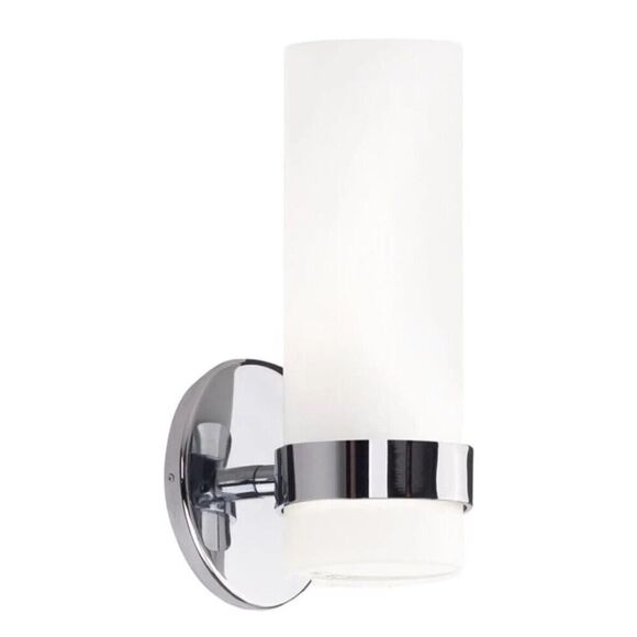 Kuzco WS9809-CH Milano Chrome Finish Wall Sconce Light Home Improvement NEW - Picture 1 of 3